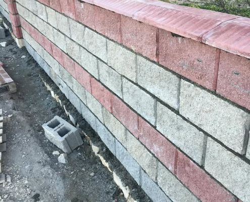 Bahçe Duvarı Kırma Blok Kullanımı